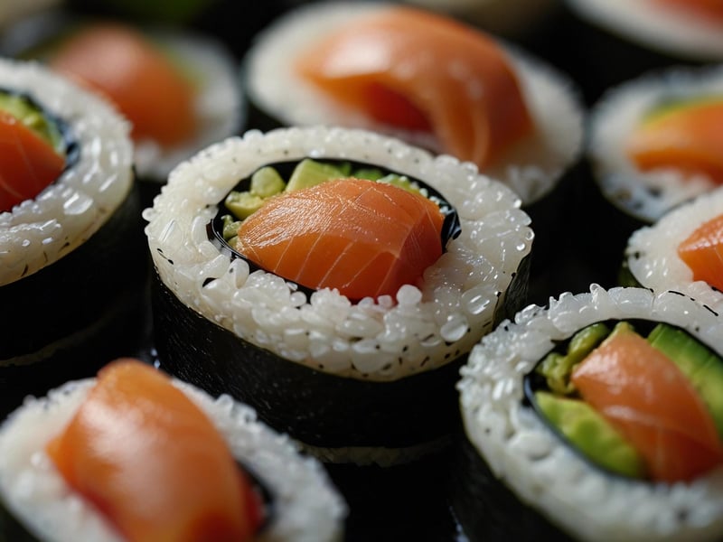 Mermaid Sushi Rolls